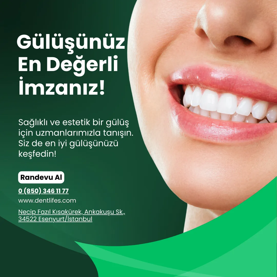 Yesil Beyaz Minimalist Dis Doktoru Dis Klinigi Saglikli Disler
